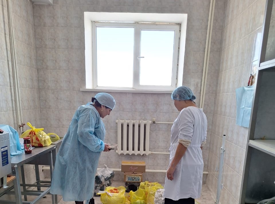 Тамақтану сапасына мониторинг жүргізу актісі